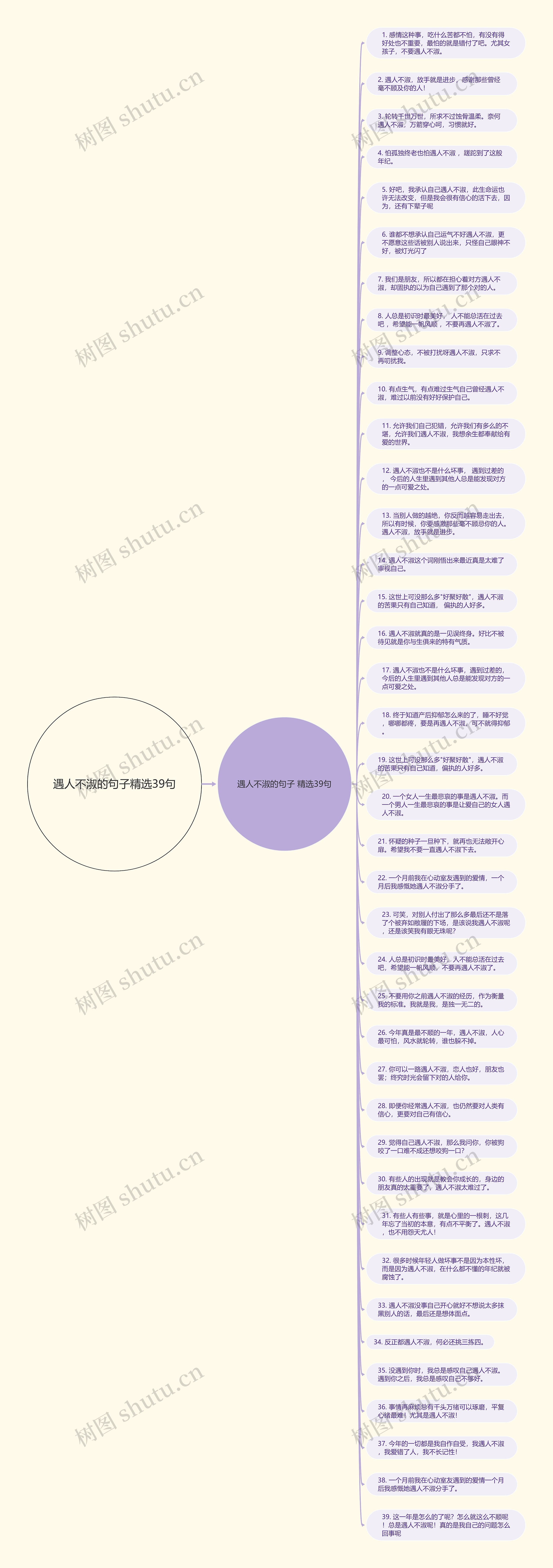 遇人不淑的句子精选39句思维导图