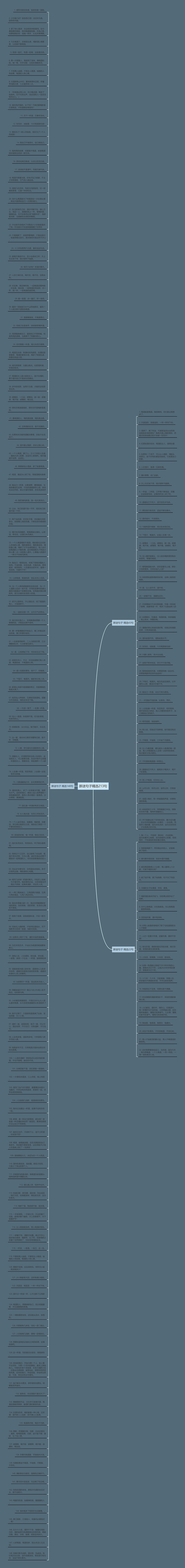 醉迷句子精选213句思维导图