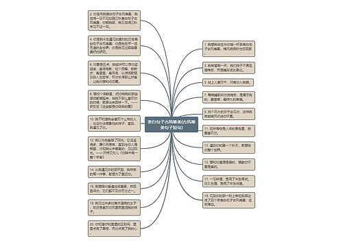 表白句子古风唯美(古风唯美句子短句)