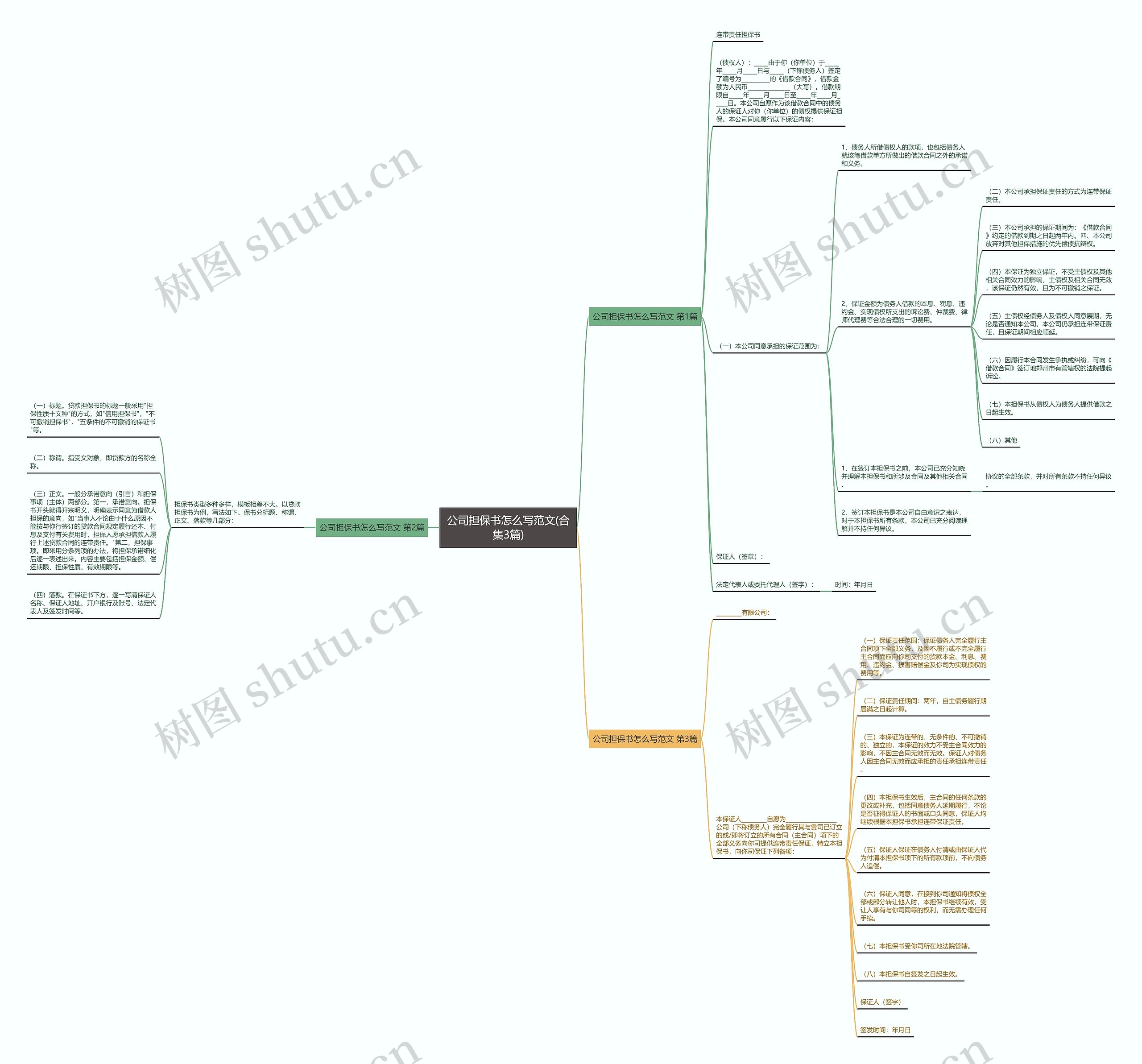 公司担保书怎么写范文(合集3篇) 公司担保书怎么写范文(合集3篇)