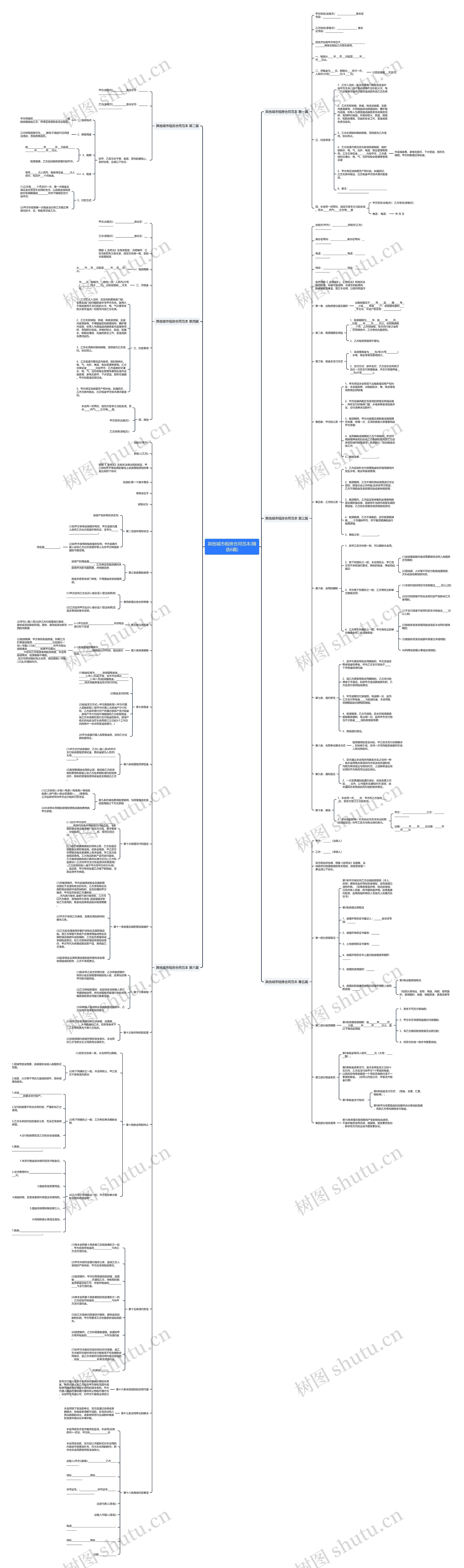 其他城市租房合同范本(精选6篇) 其他城市租房合同范本(精选6篇)