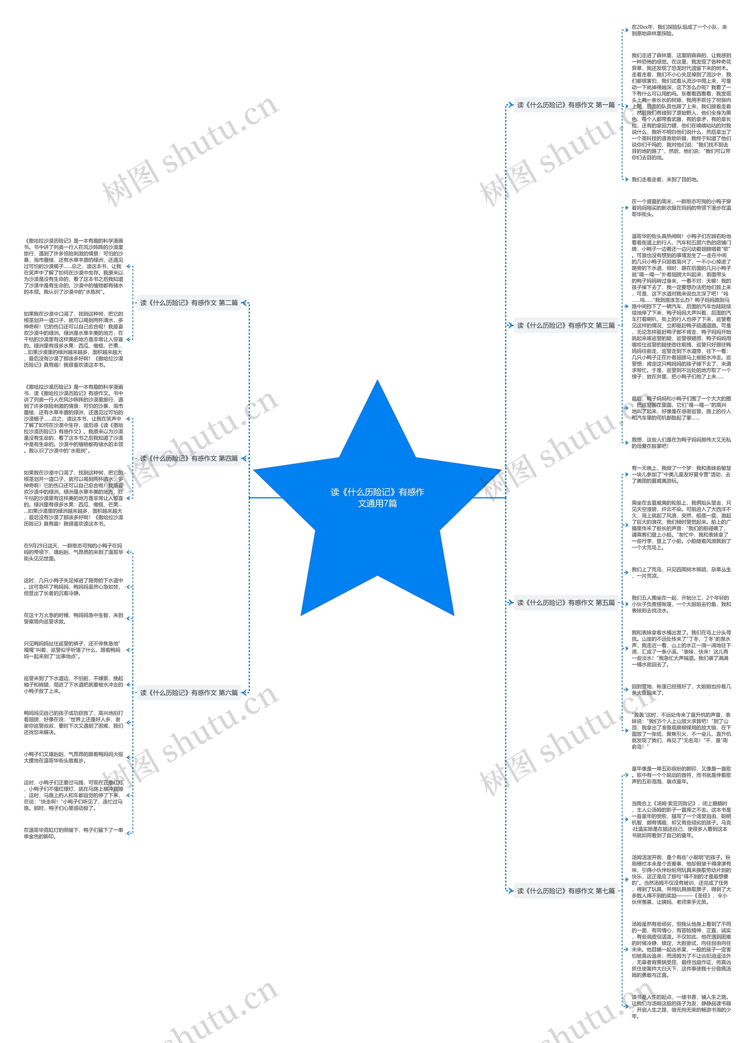 读《什么历险记》有感作文通用7篇思维导图