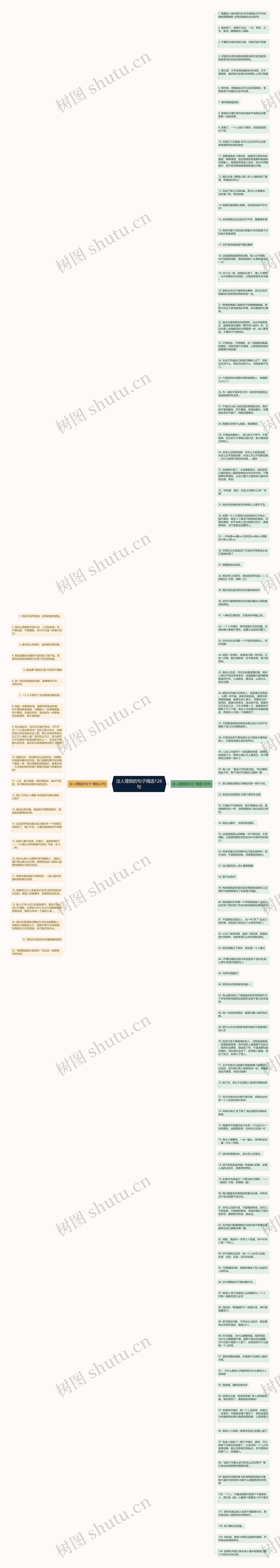 没人理我的句子精选126句思维导图