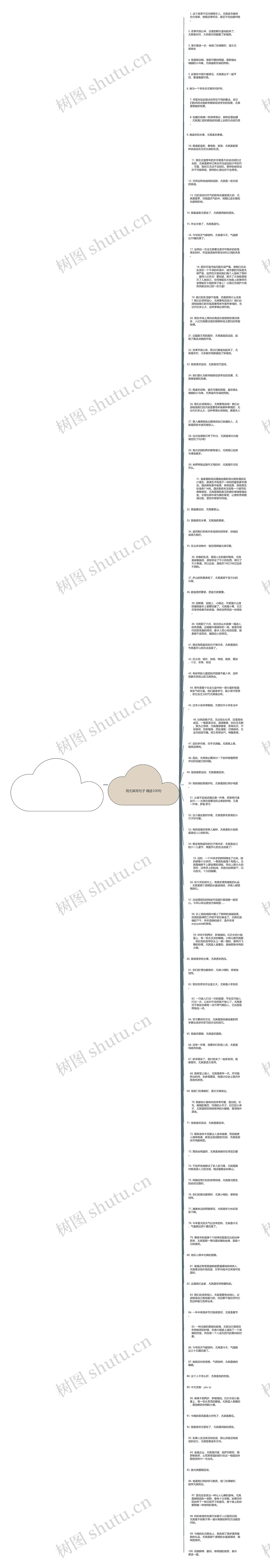 用尤其写句子精选100句思维导图