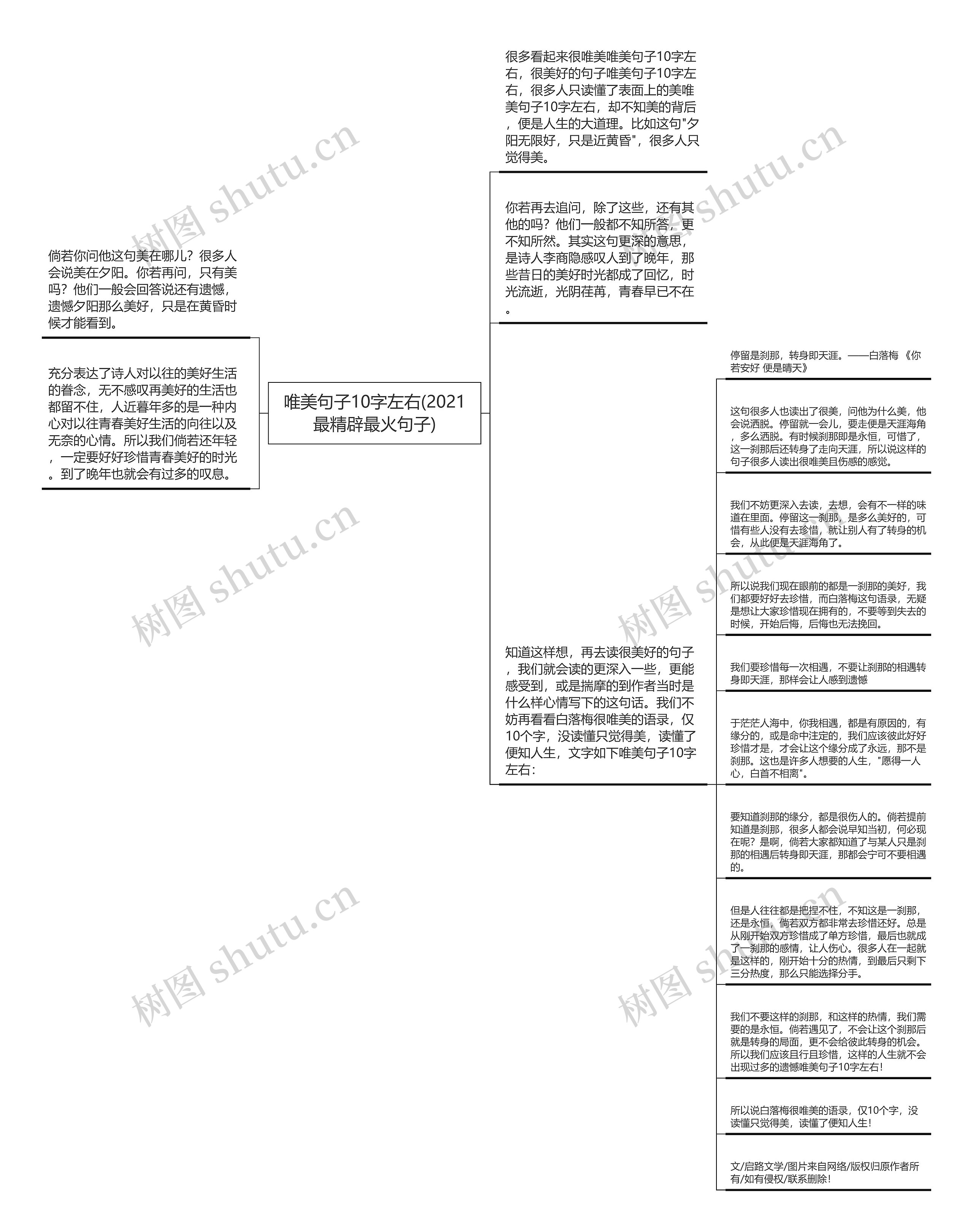 唯美句子10字左右(2021最精辟最火句子)