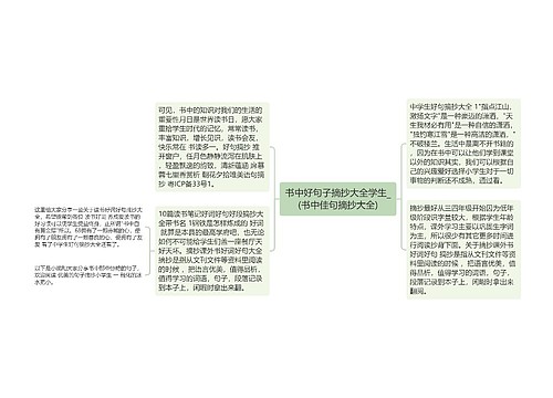 书中好句子摘抄大全学生_(书中佳句摘抄大全)