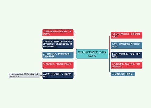 暗示分手文案短句 分手挽回文案