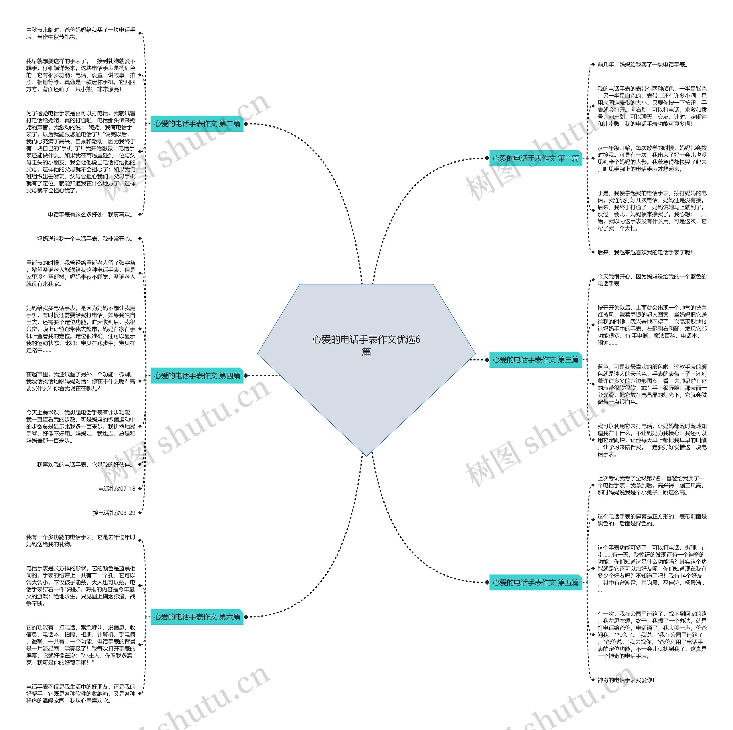 心爱的电话手表作文优选6篇 心爱的电话手表作文优选6篇