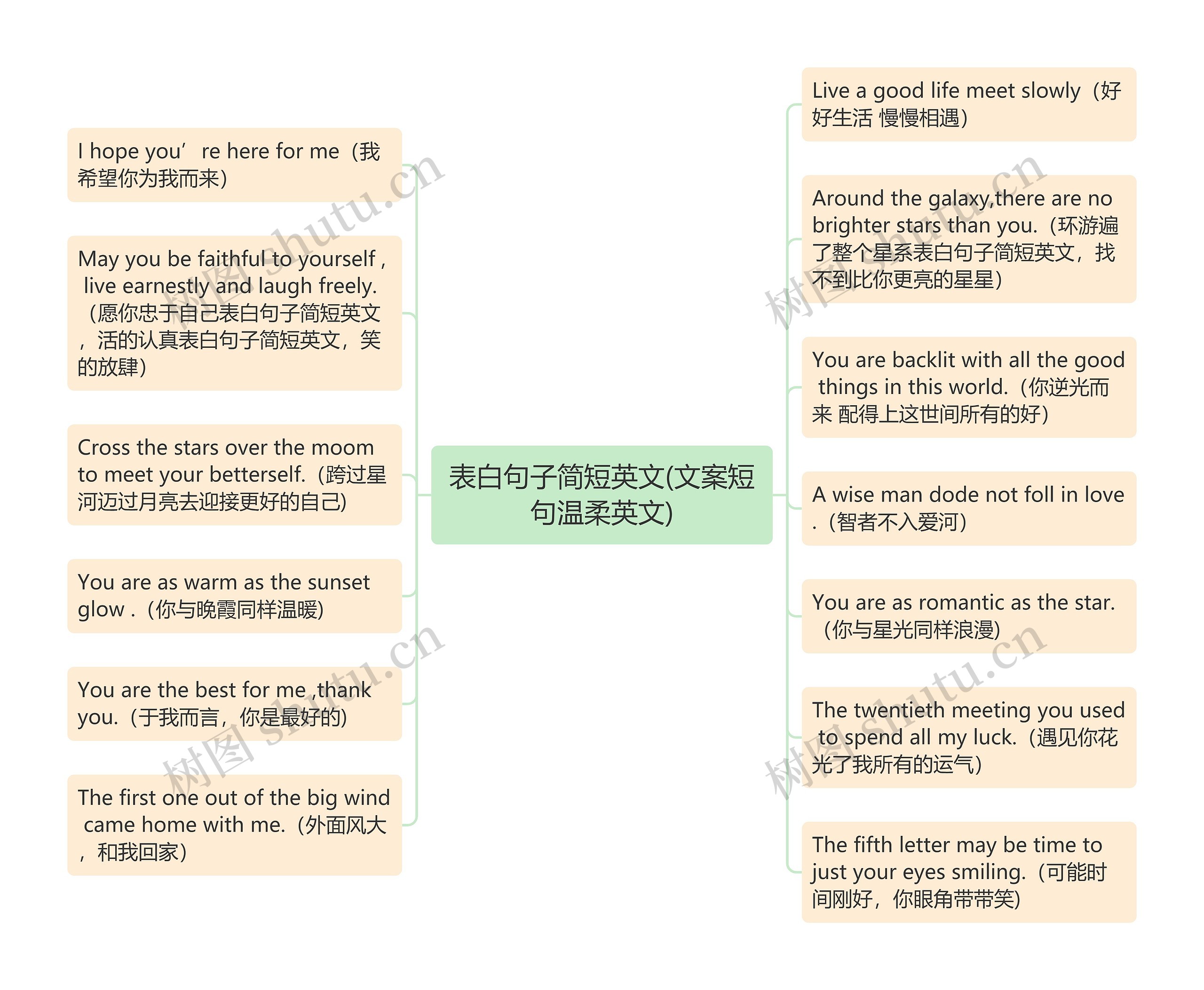 表白句子简短英文(文案短句温柔英文)