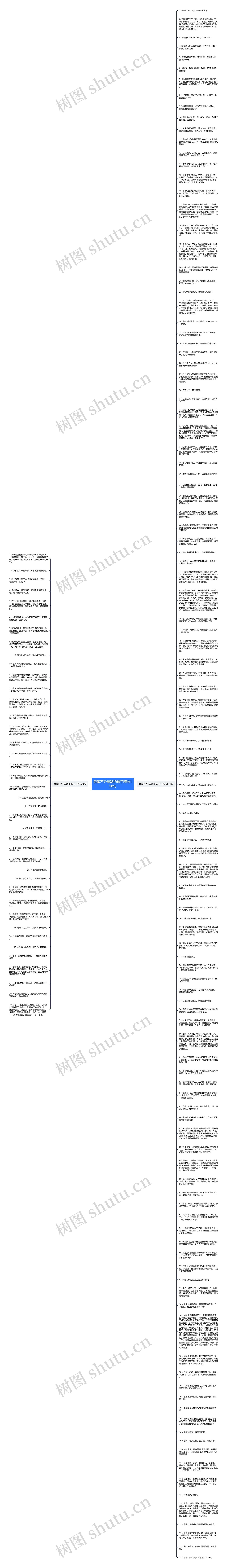 爱国不分年龄的句子精选158句思维导图