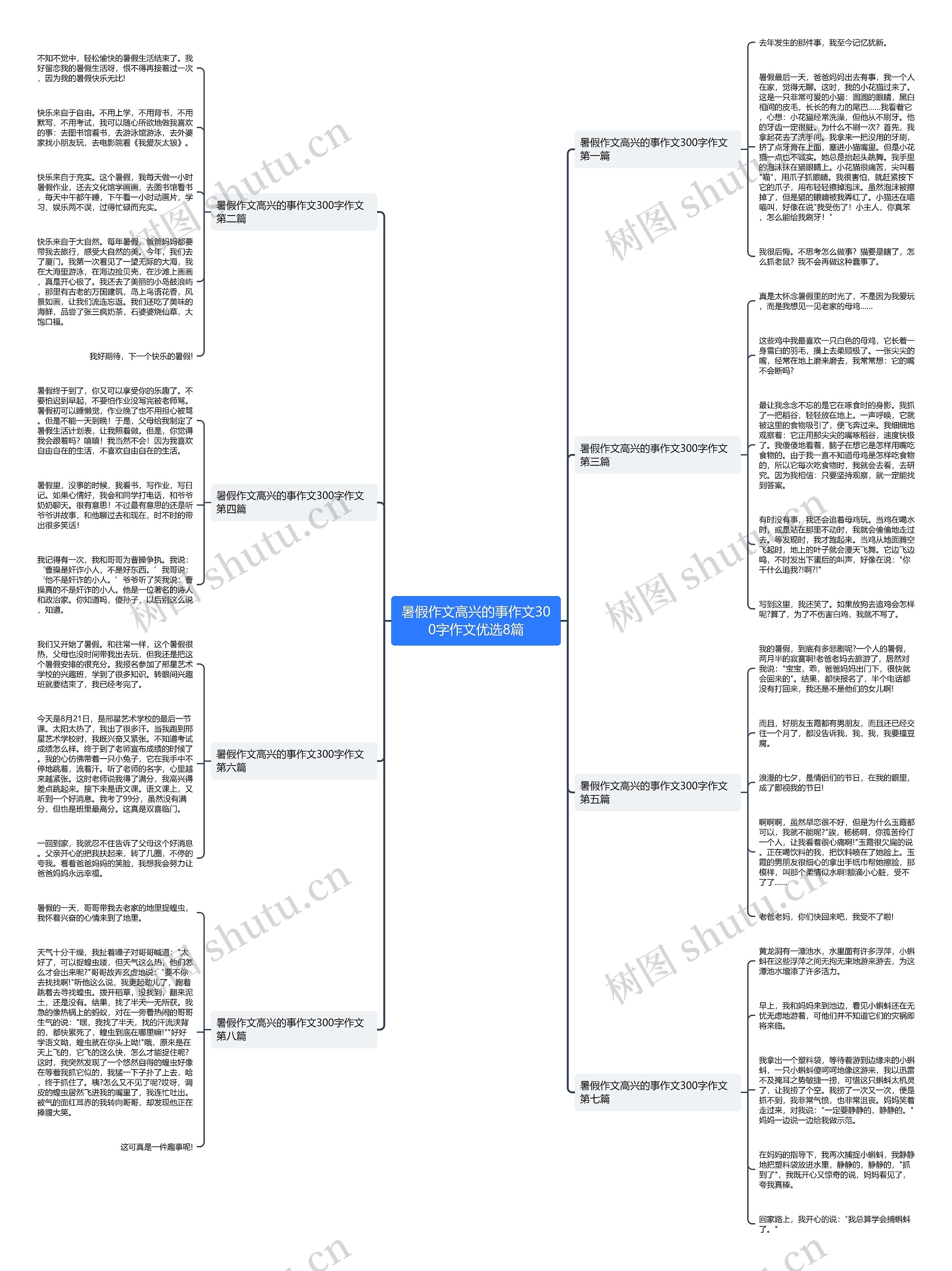 暑假作文高兴的事作文300字作文优选8篇 暑假作文高兴的事作文300字作文优选8篇