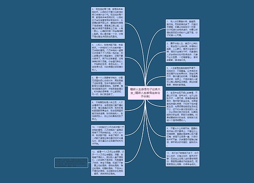 精辟人生感悟句子经典大全_(精辟人生感悟经典句子依靠)