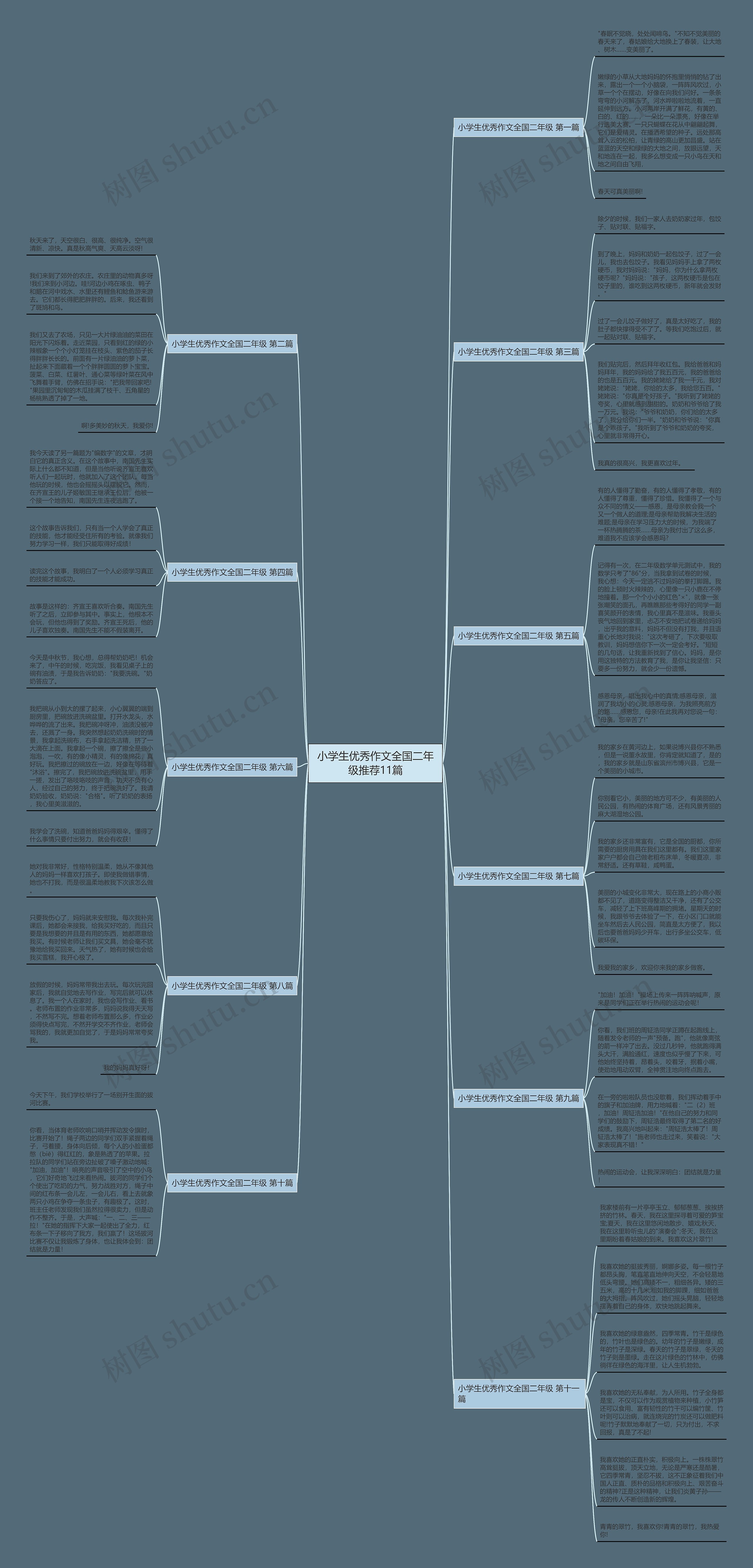 小学生优秀作文全国二年级推荐11篇 小学生优秀作文全国二年级推荐11篇