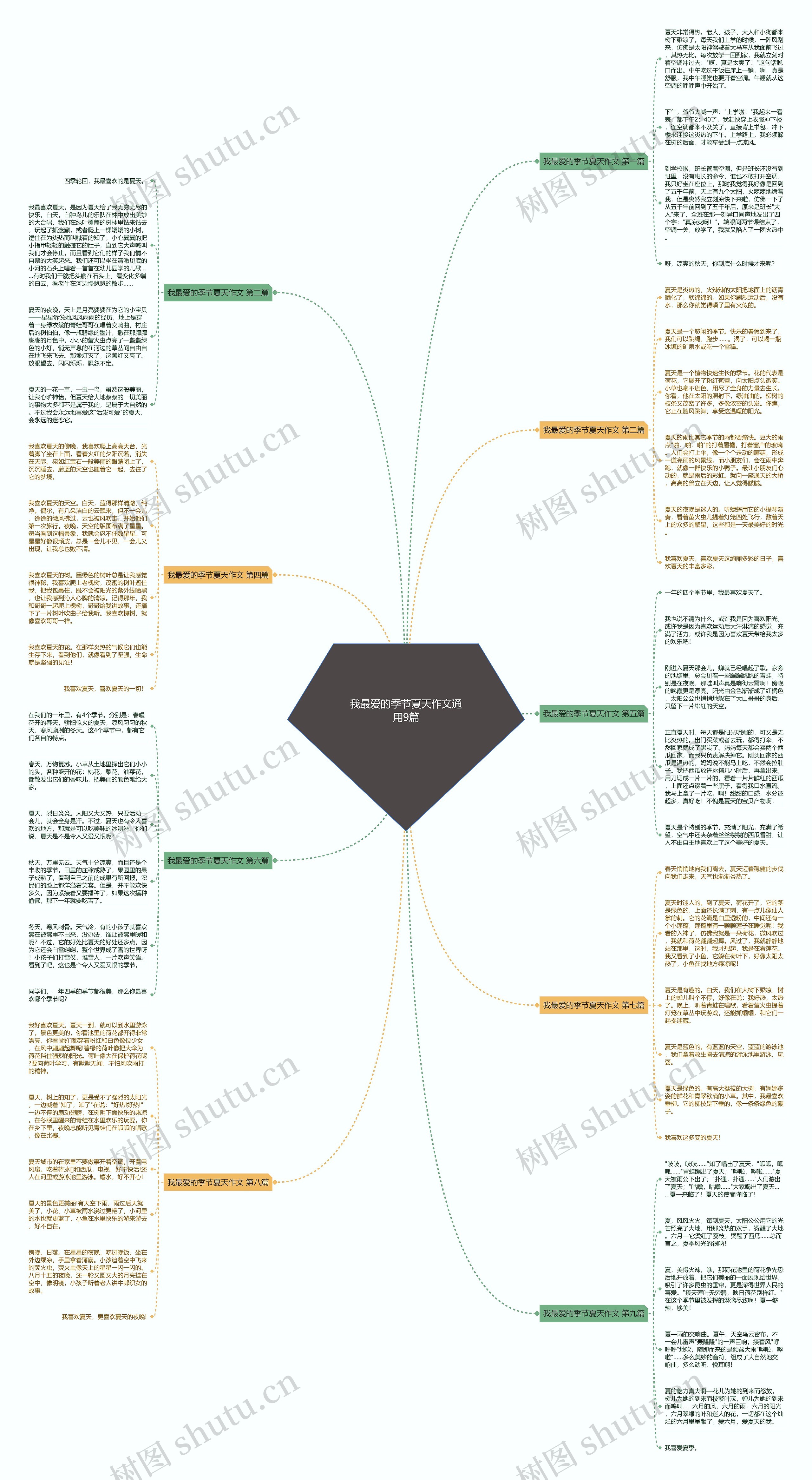 我最爱的季节夏天作文通用9篇 我最爱的季节夏天作文通用9篇