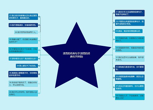 渣男的经典句子(渣男的经典句子押韵) 渣男的经典句子(渣男的经典句子押韵)