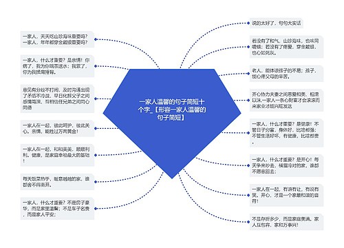 一家人温馨的句子简短十个字_【形容一家人温馨的句子简短】