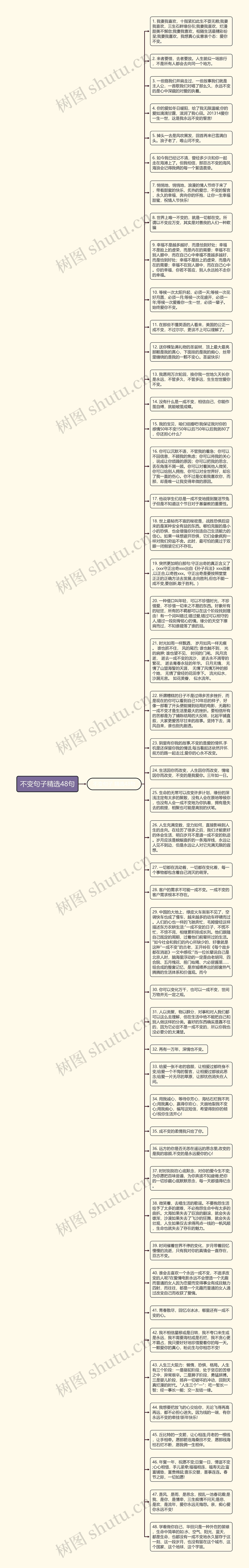 不变句子精选48句