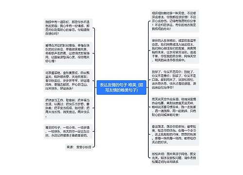 表达友情的句子 唯美_(描写友情的唯美句子)