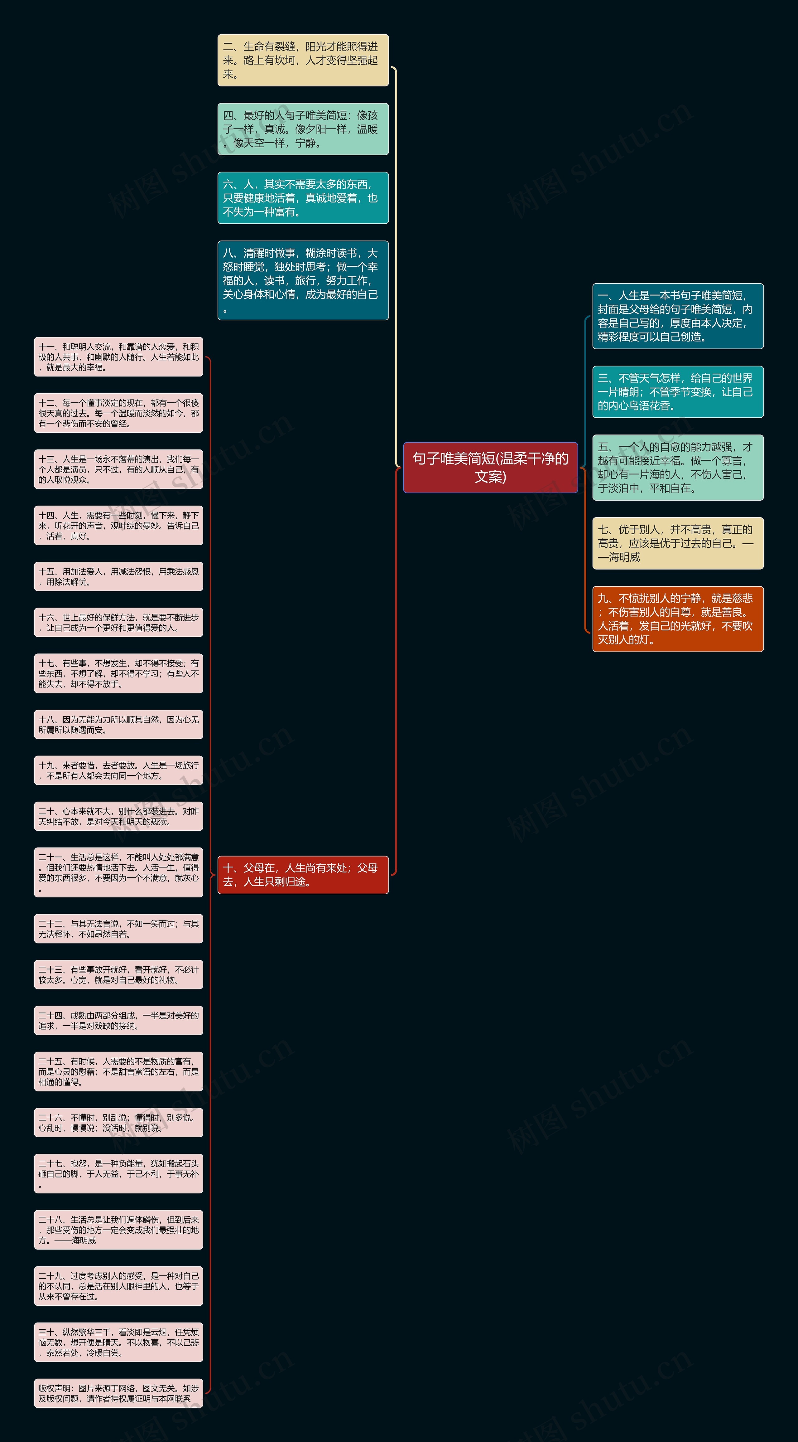 句子唯美简短(温柔干净的文案)