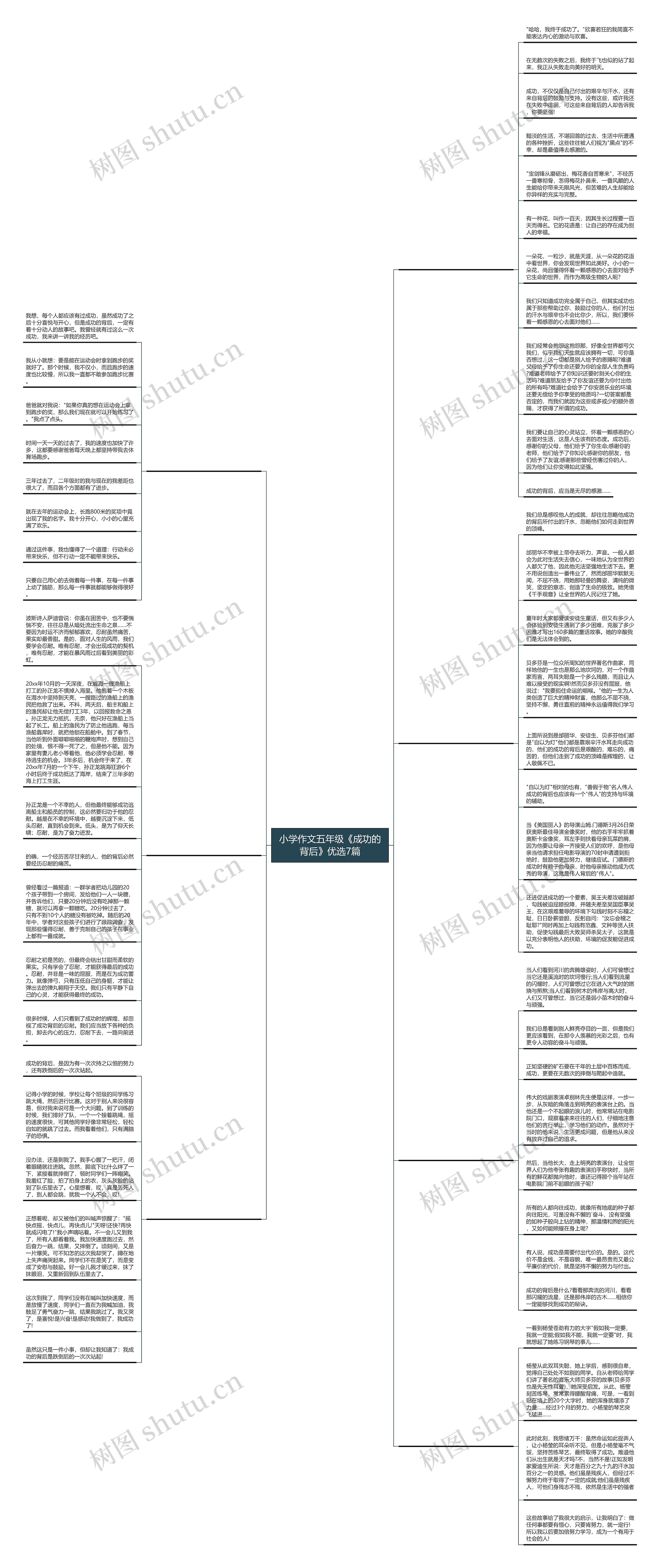 小学作文五年级《成功的背后》优选7篇