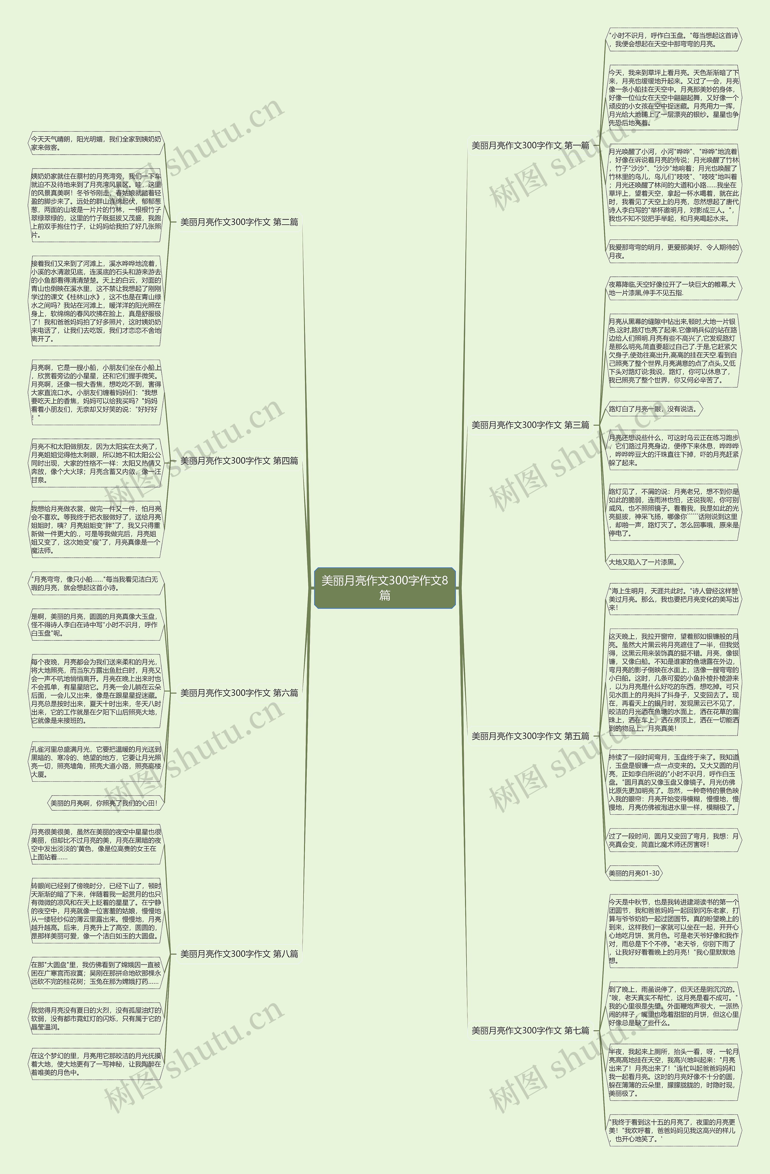 美丽月亮作文300字作文8篇 美丽月亮作文300字作文8篇
