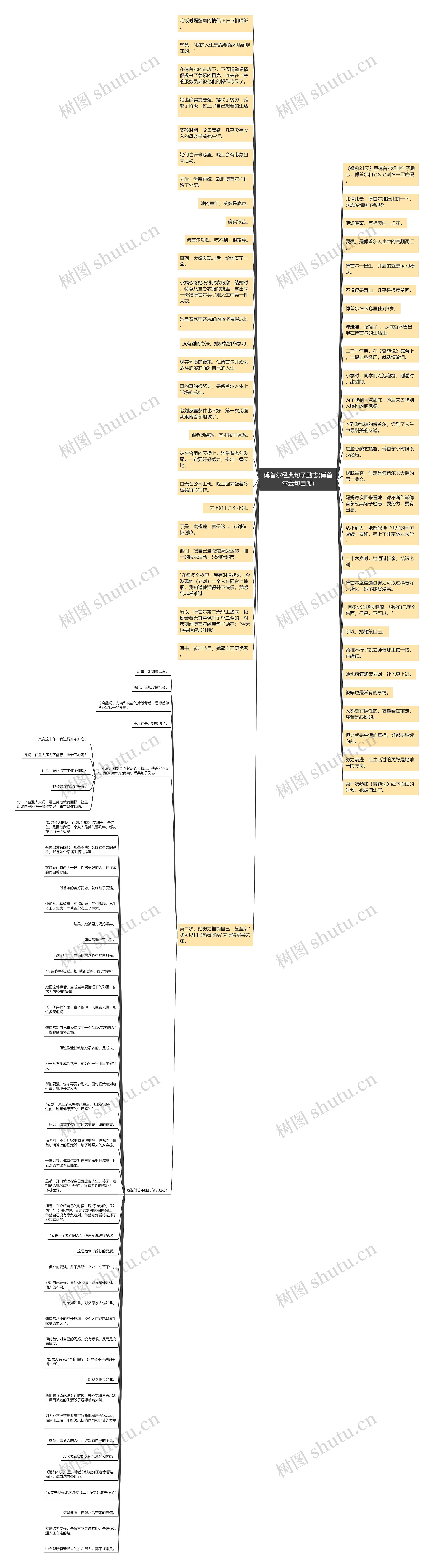 傅首尔经典句子励志(傅首尔金句自渡)思维导图
