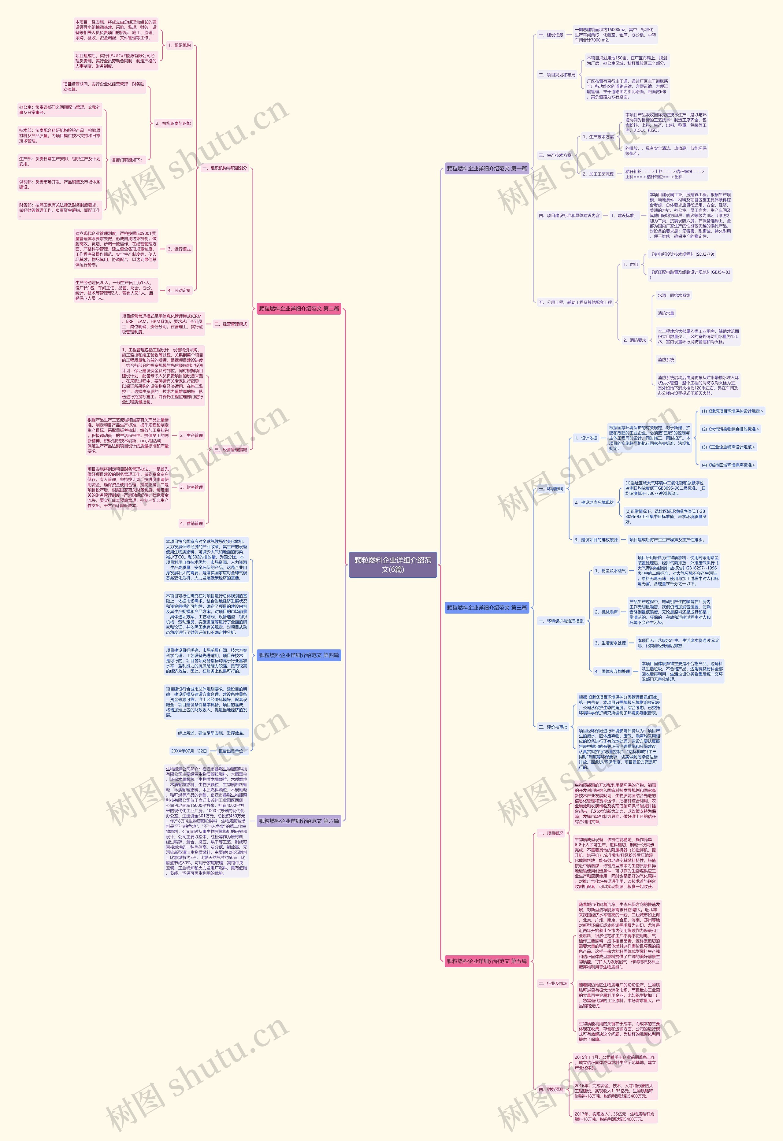 颗粒燃料企业详细介绍范文(6篇)思维导图