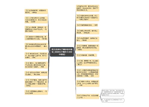 语文优美句子摘抄初中简短_(优美句子摘抄大全初中简短)