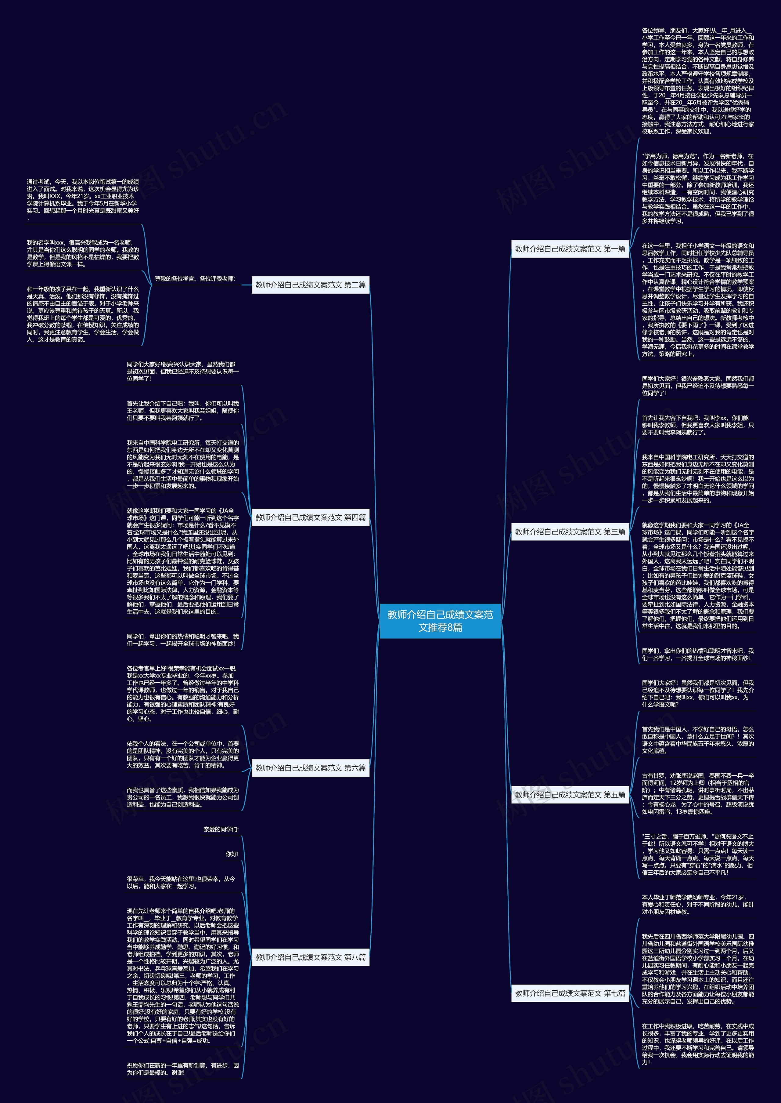教师介绍自己成绩文案范文推荐8篇 教师介绍自己成绩文案范文推荐8篇