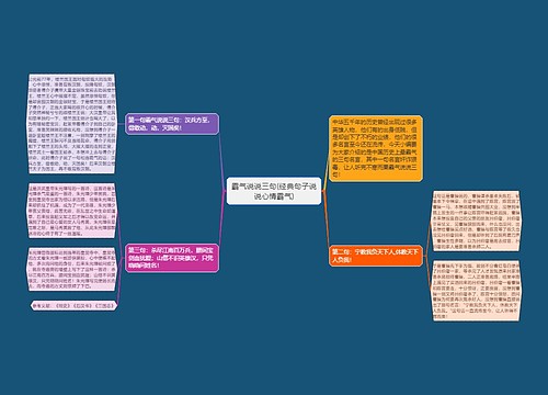 霸气说说三句(经典句子说说心情霸气)