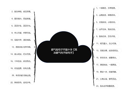霸气短句子不超十字【高冷霸气句子短句子】