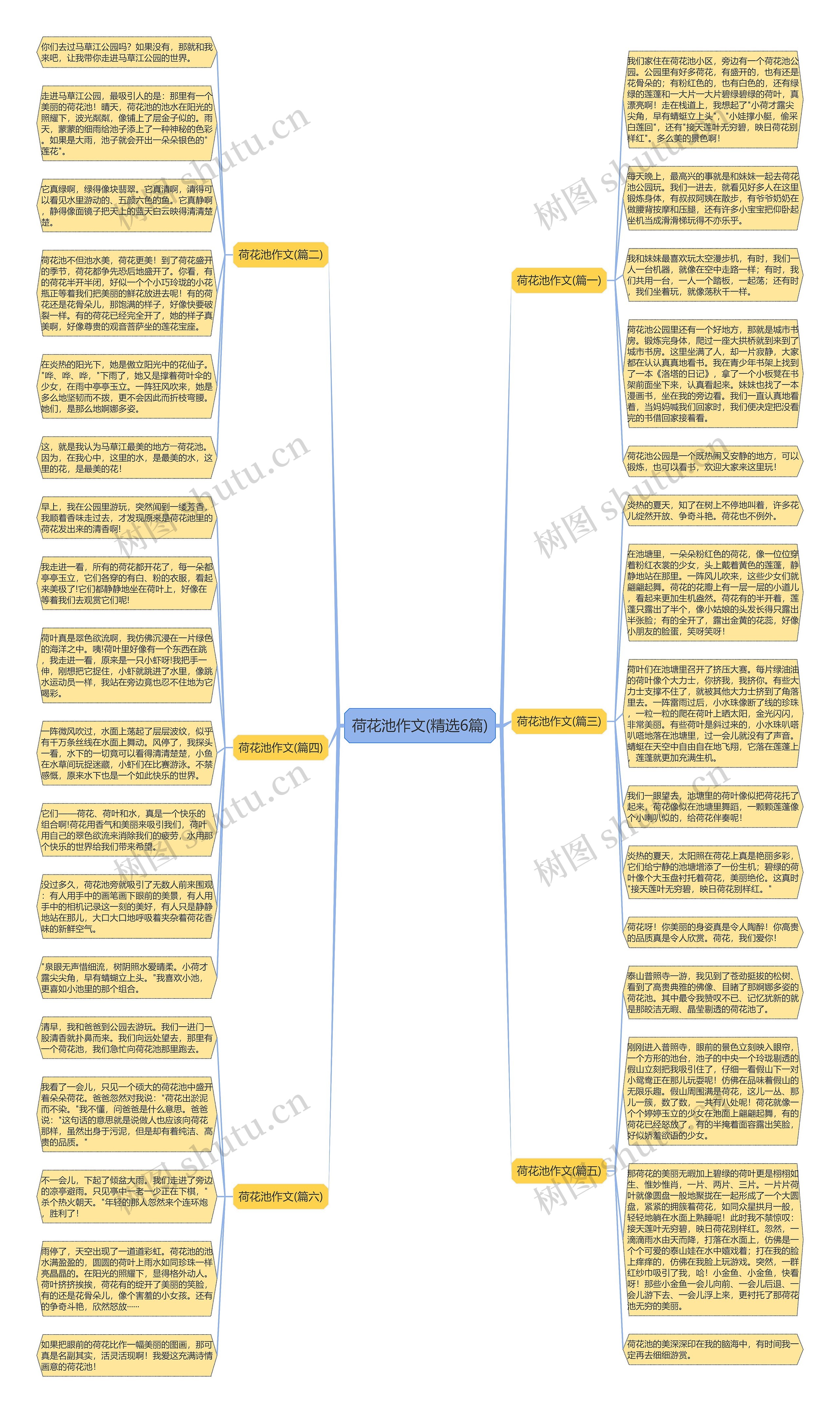荷花池作文(精选6篇) 荷花池作文(精选6篇)