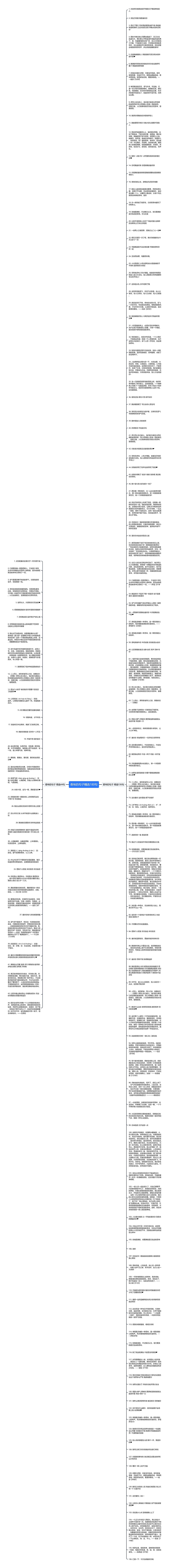 香味的句子精选180句思维导图