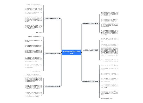 xia景描写的作文200字推荐6篇