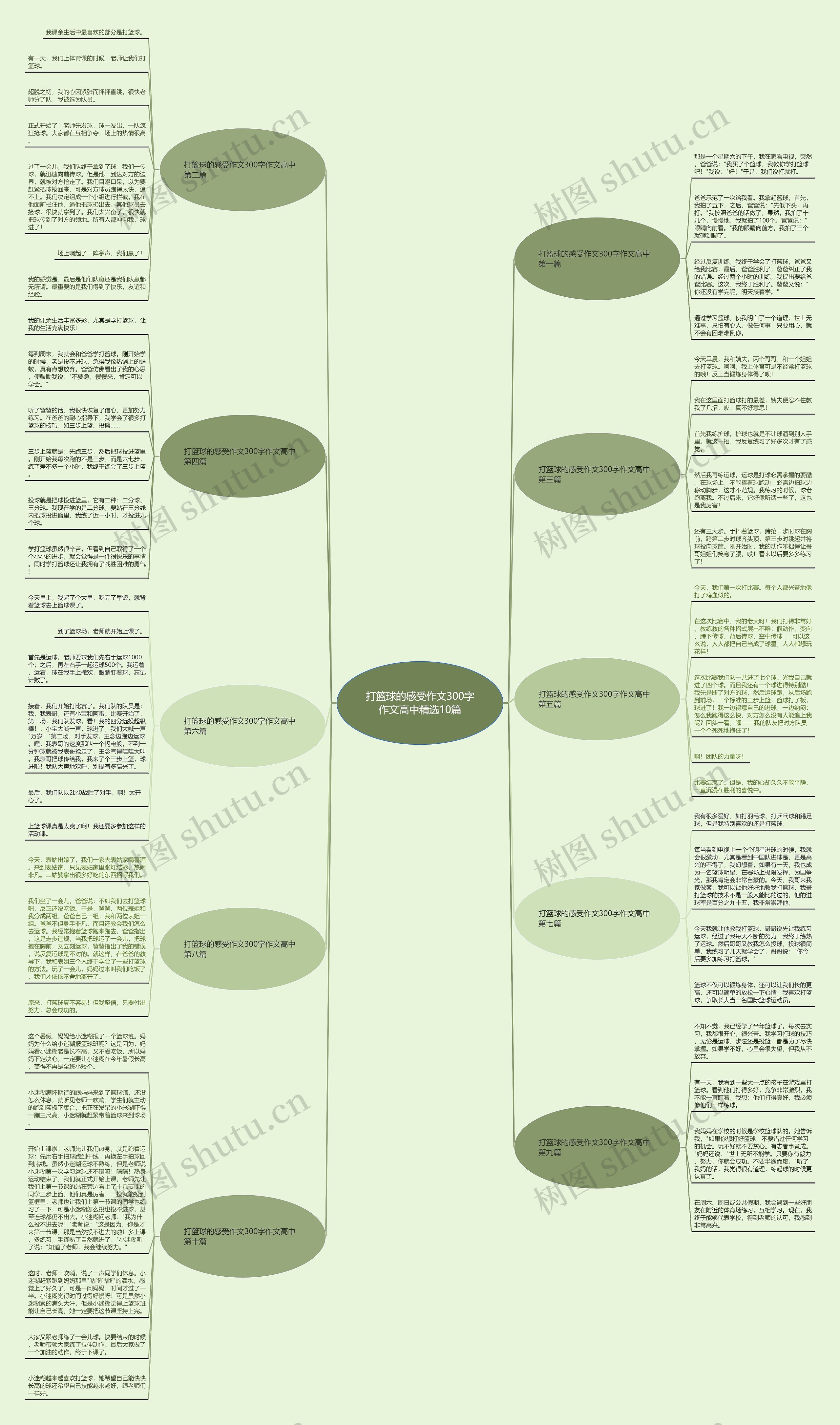 打篮球的感受作文300字作文高中精选10篇