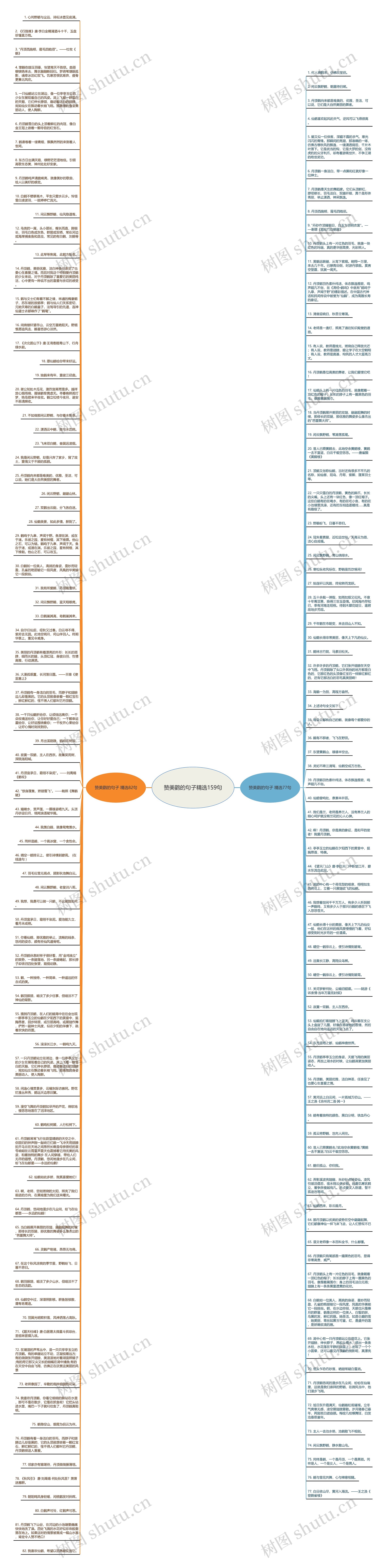 赞美鹳的句子精选159句思维导图
