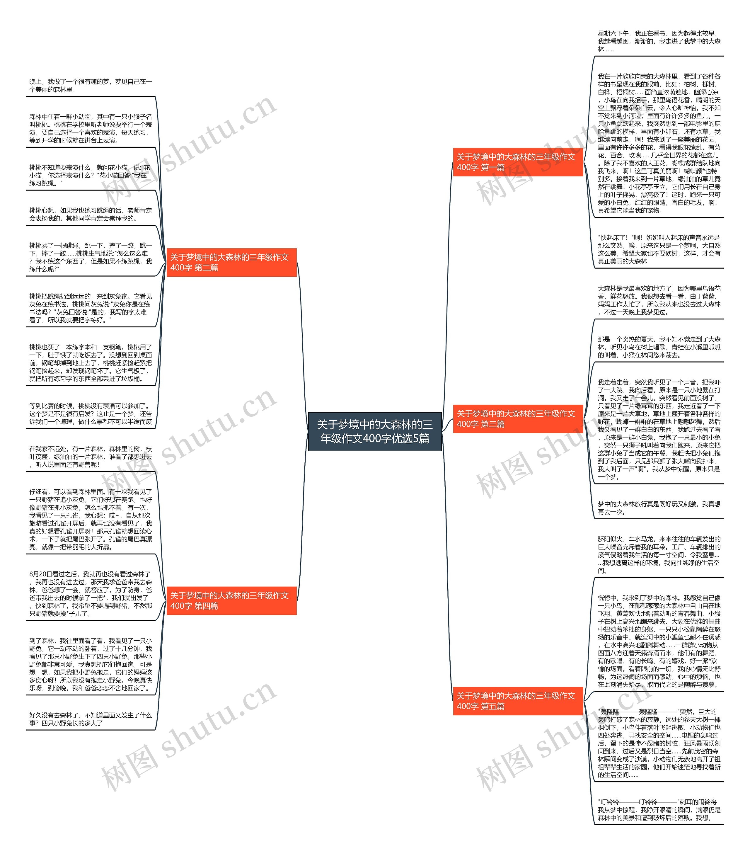 关于梦境中的大森林的三年级作文400字优选5篇 关于梦境中的大森林的三年级作文400字优选5篇