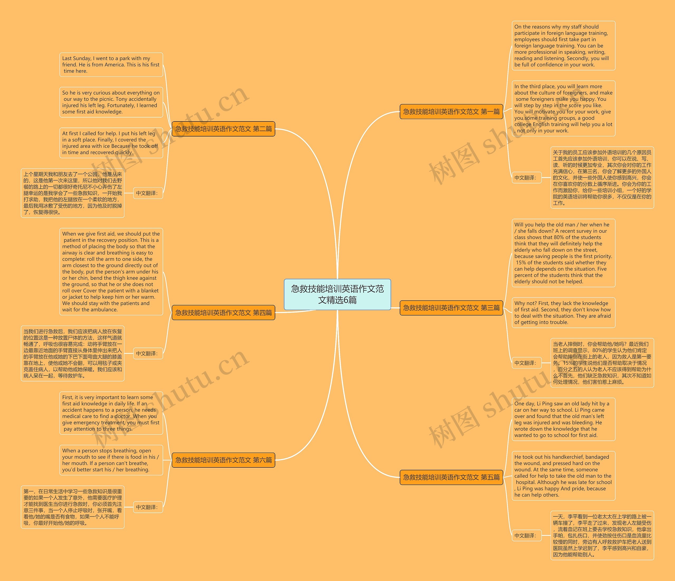 急救技能培训英语作文范文精选6篇 急救技能培训英语作文范文精选6篇