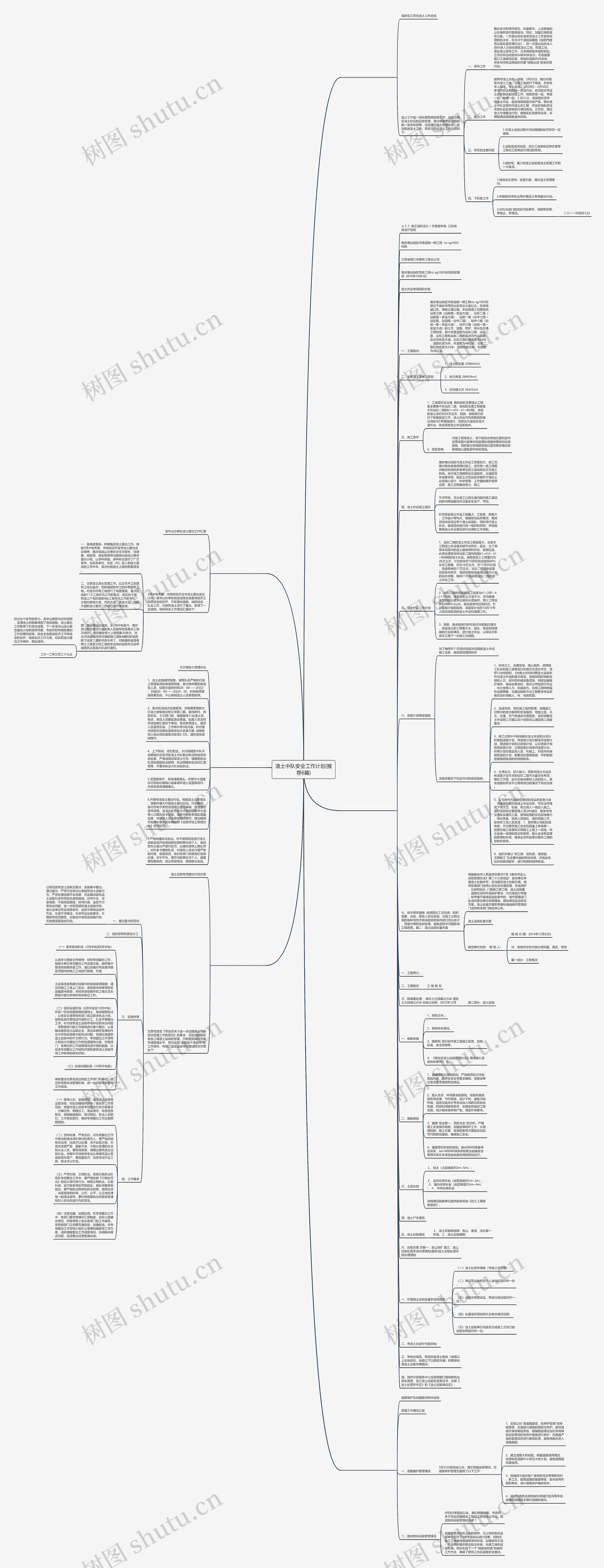 渣土中队安全工作计划(推荐6篇)思维导图