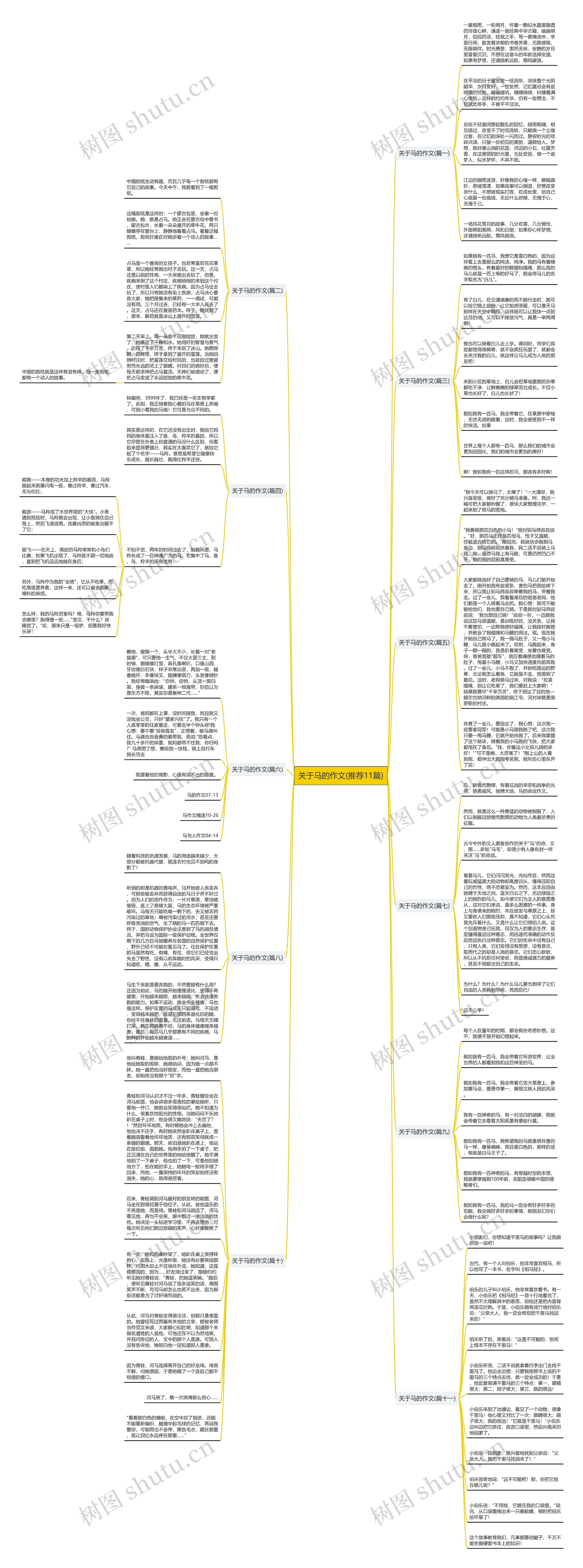 关于马的作文(推荐11篇) 关于马的作文(推荐11篇)