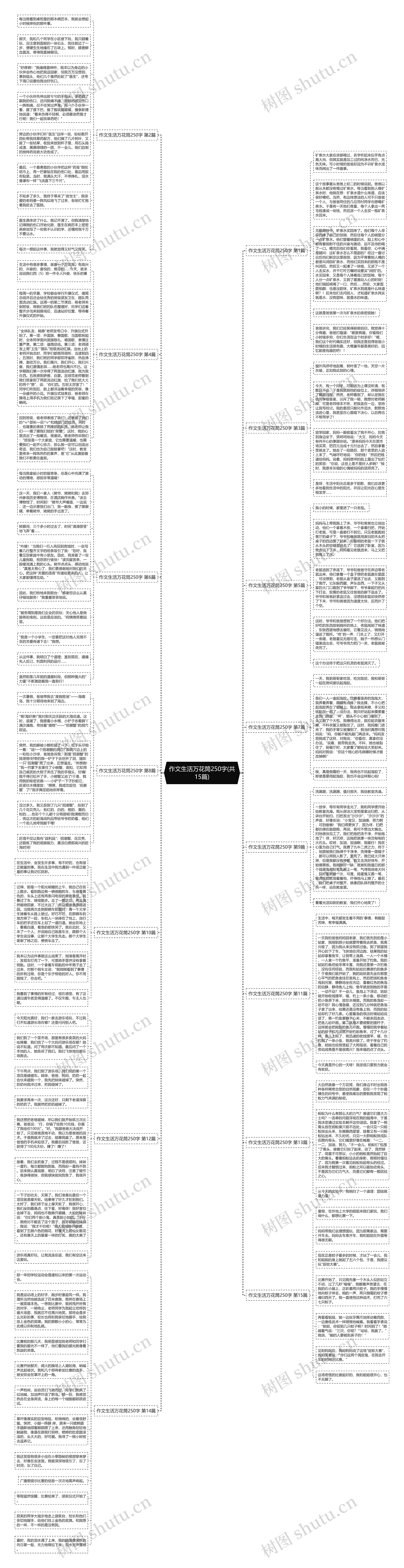 作文生活万花筒250字(共15篇) 作文生活万花筒250字(共15篇)