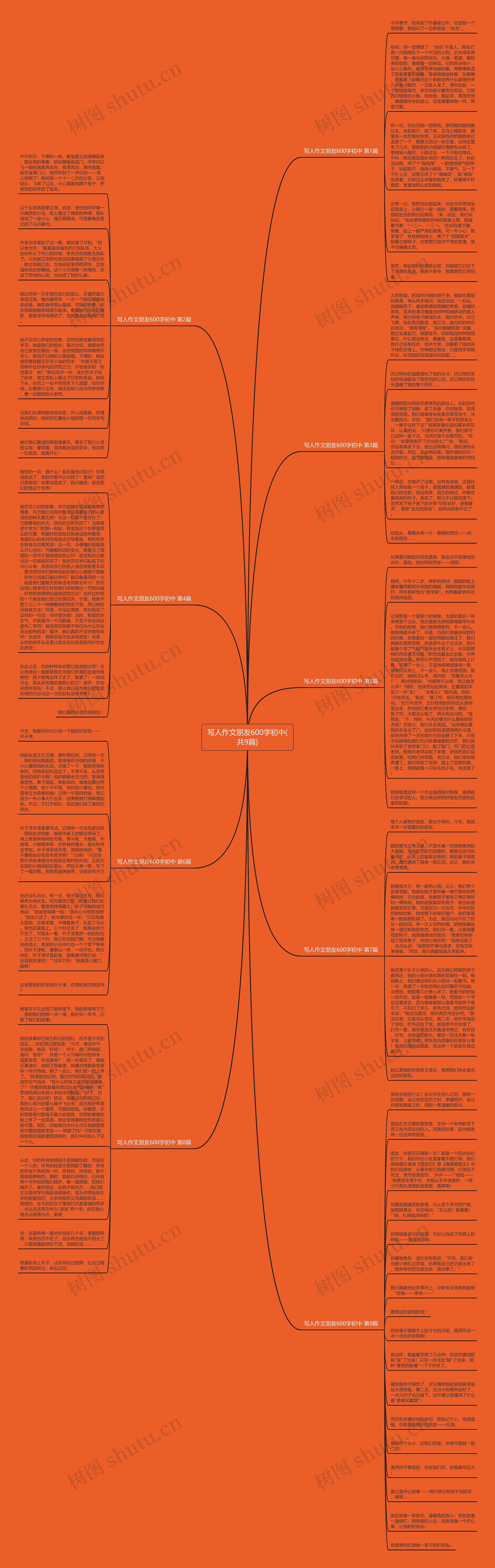 写人作文朋友600字初中(共9篇)