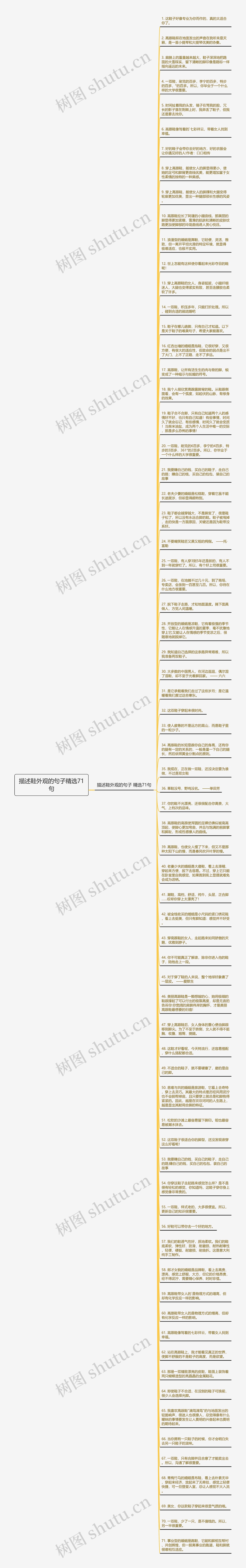 描述鞋外观的句子精选71句