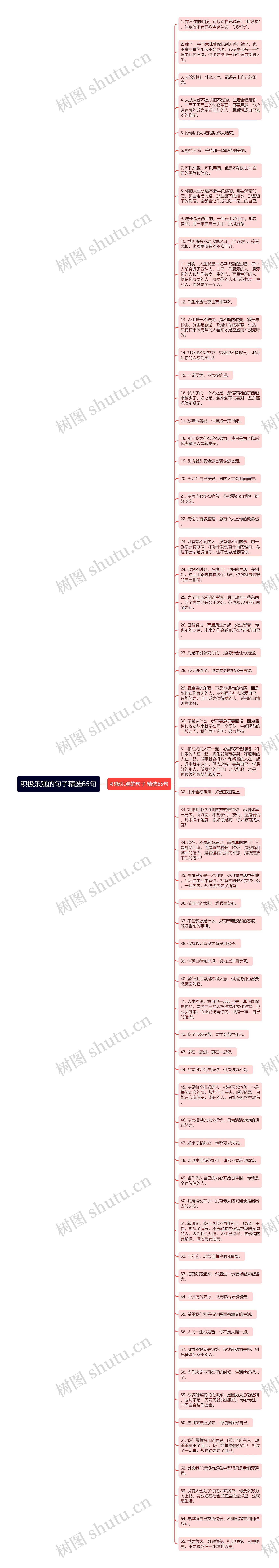 积极乐观的句子精选65句