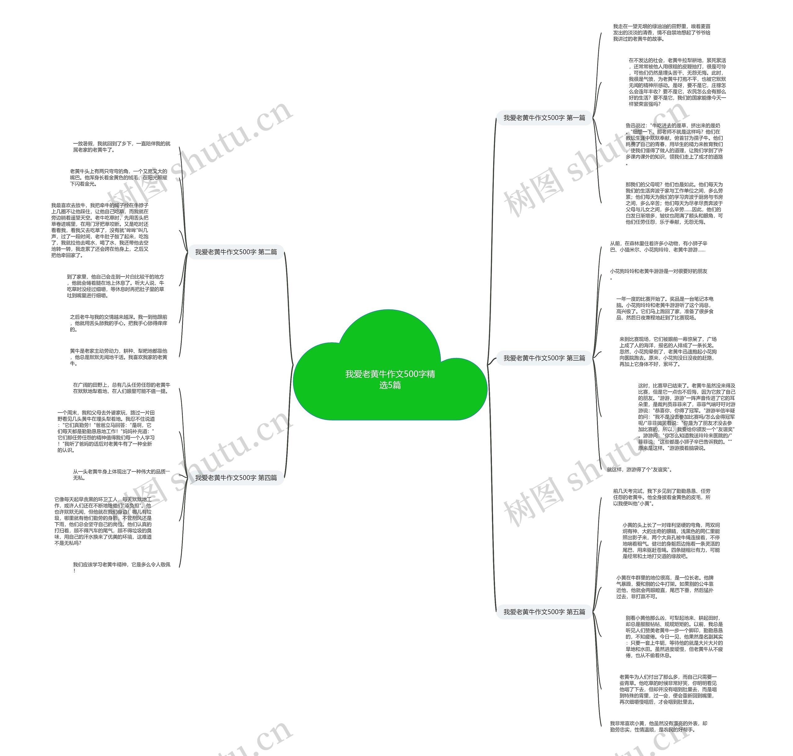 我爱老黄牛作文500字精选5篇 我爱老黄牛作文500字精选5篇