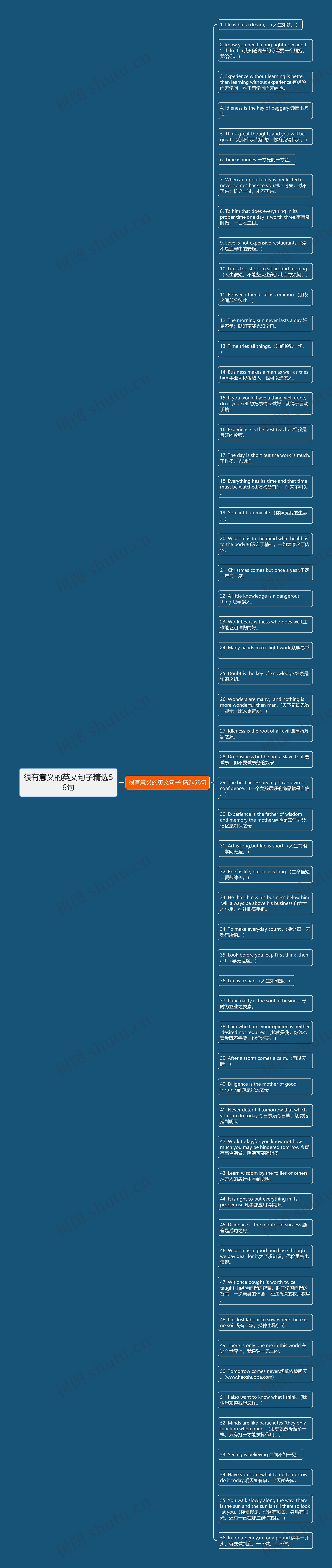 很有意义的英文句子精选56句