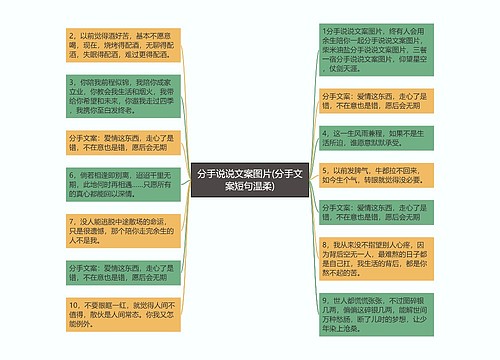 分手说说文案图片(分手文案短句温柔)