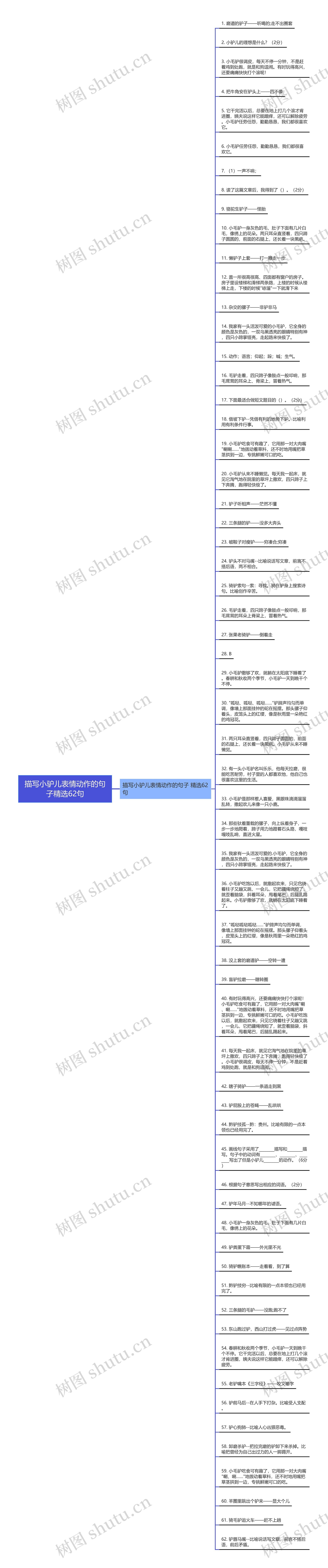 描写小驴儿表情动作的句子精选62句