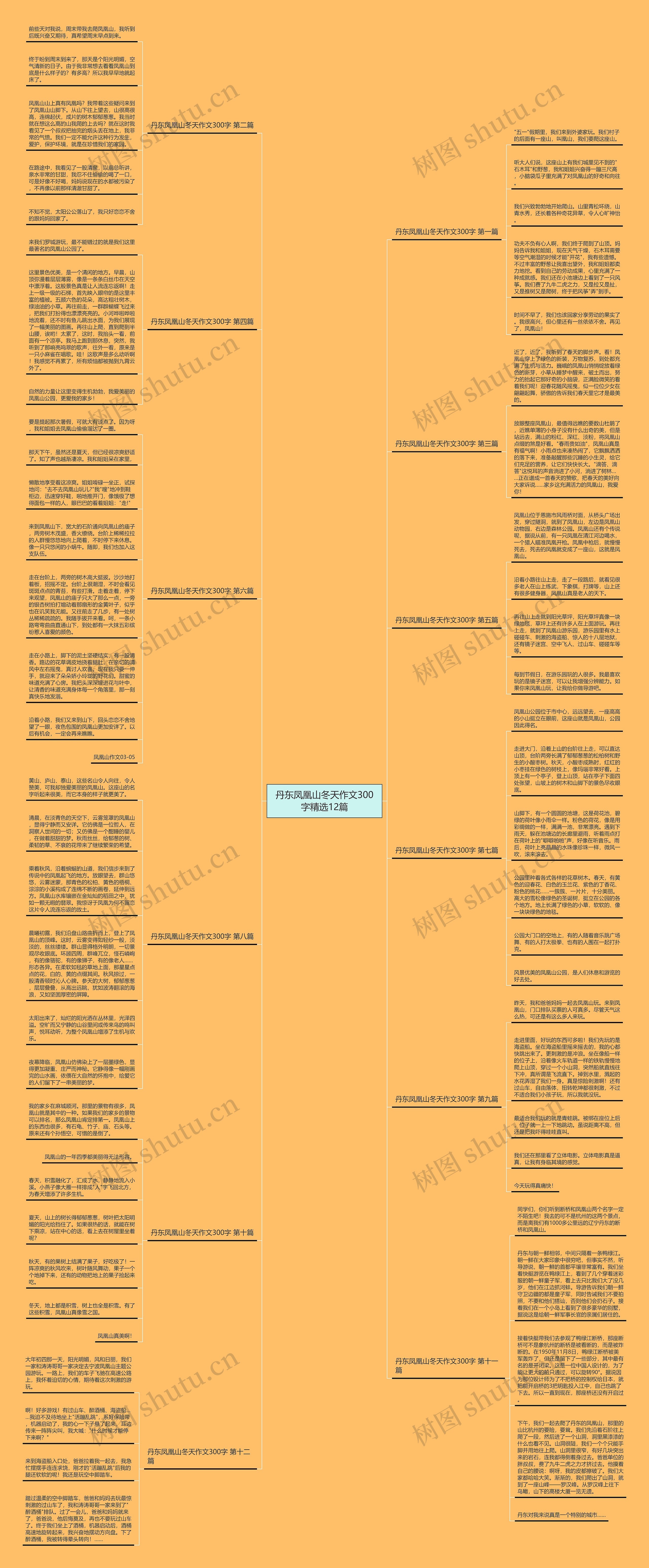 丹东凤凰山冬天作文300字精选12篇