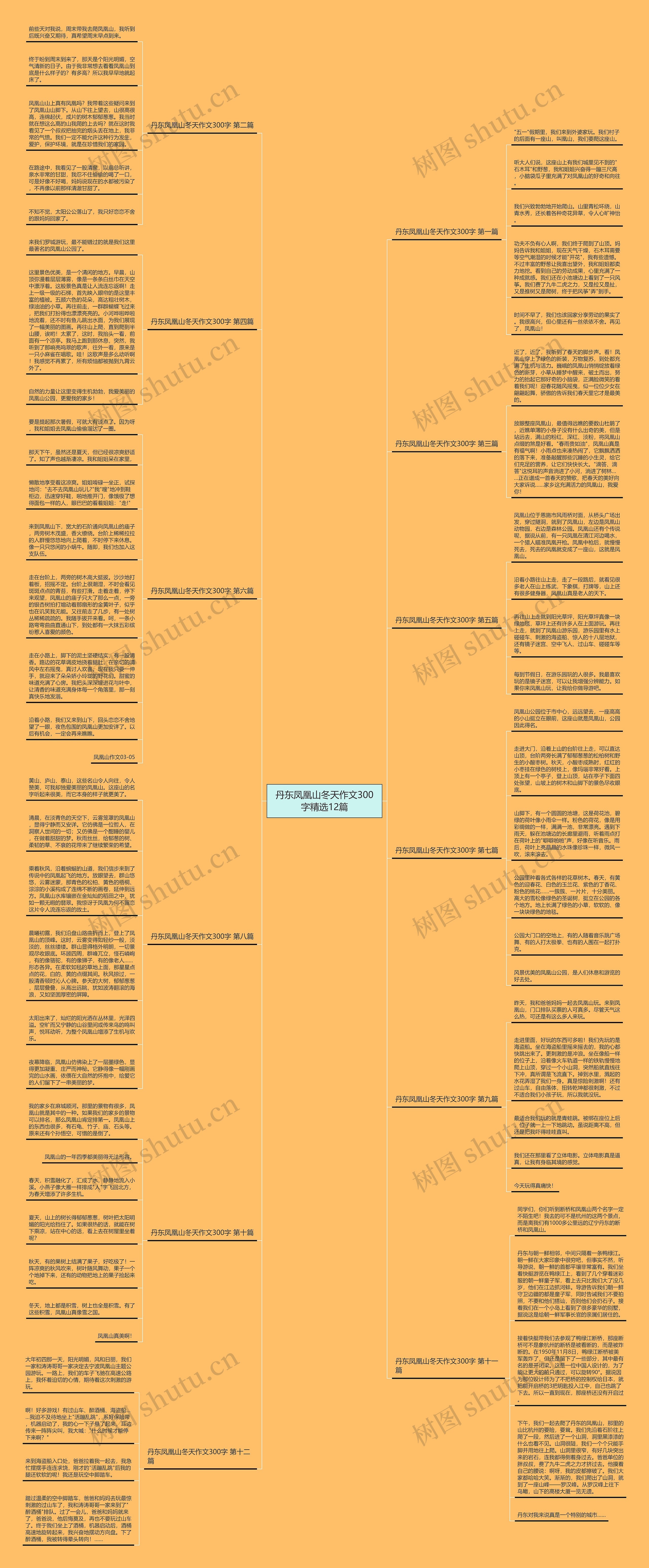 丹东凤凰山冬天作文300字精选12篇 丹东凤凰山冬天作文300字精选12篇